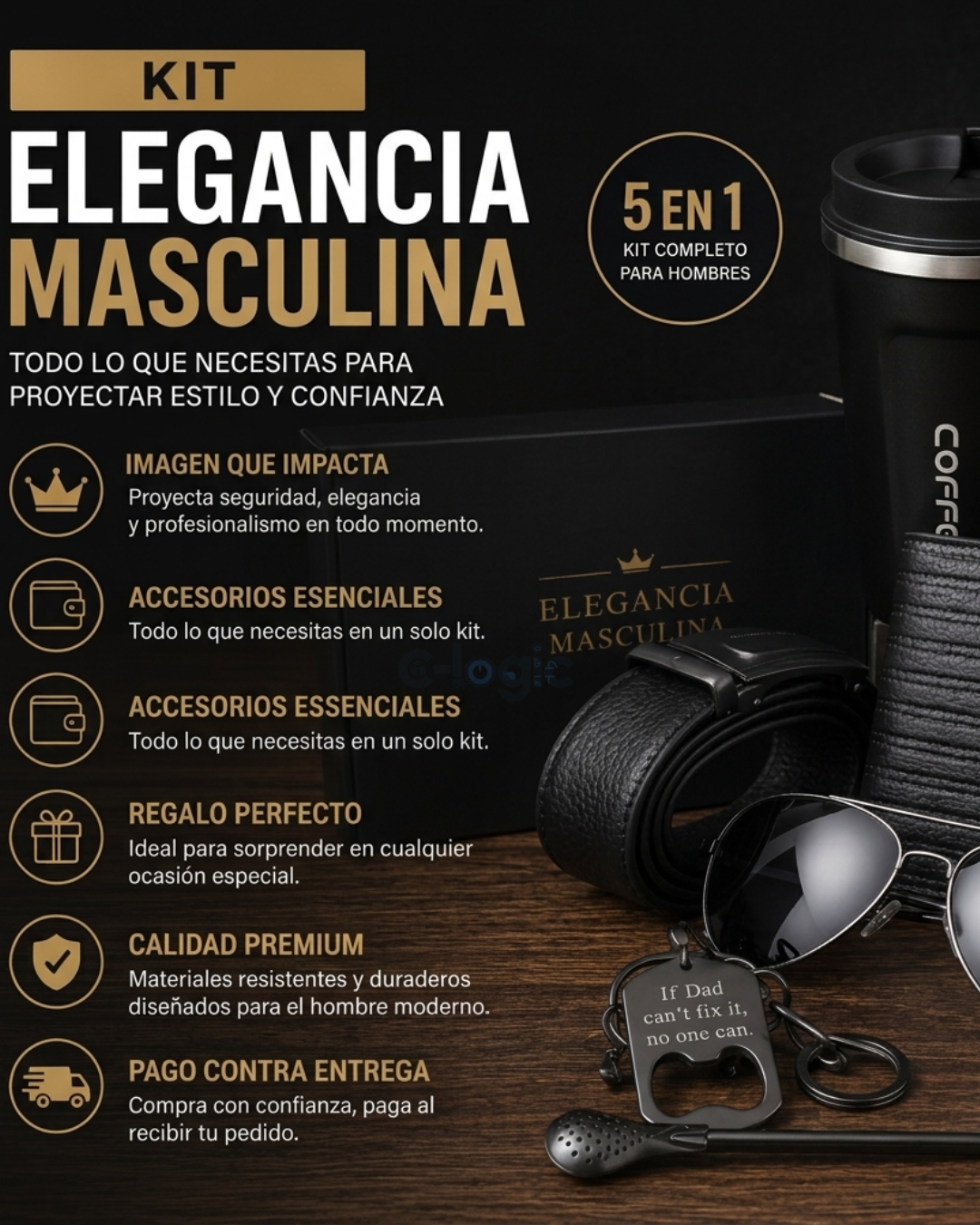 Kit Elegancia Masculina